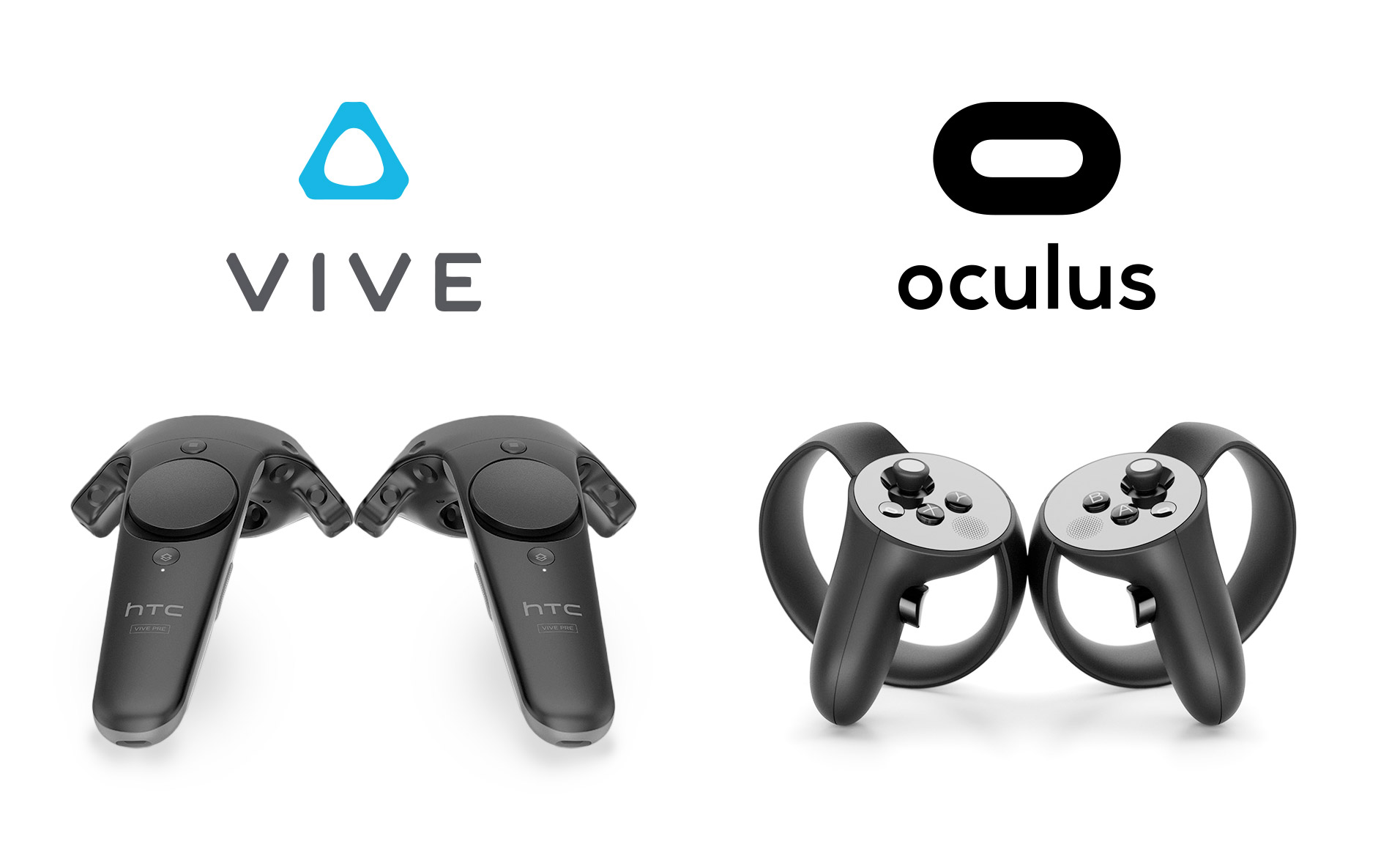 Vive and Oculus Rift VR Controllers